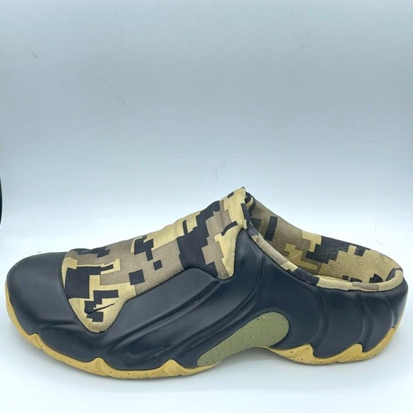 RARE 1990s OG Nike Clogposite JAPAN Slide - Digital Camouflage - US Size 8 M - Picture 9 of 16